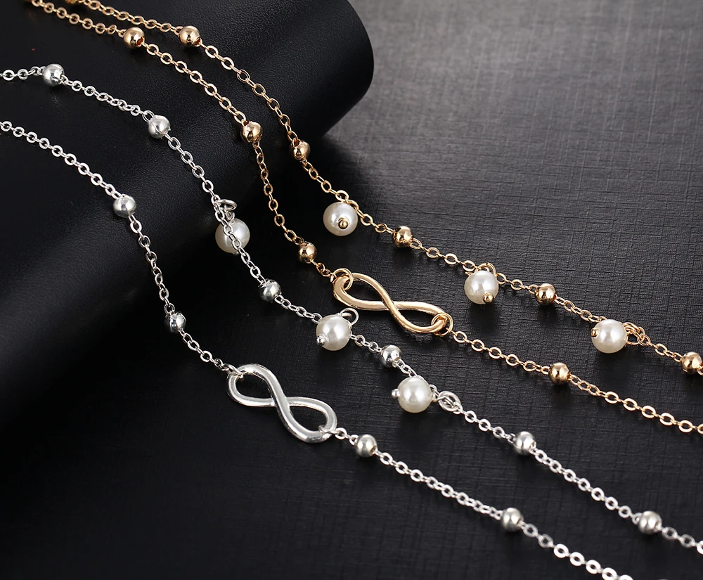 Браслет на ногу брендовый пляжный модный браслет цепочка Tornozele турецкий