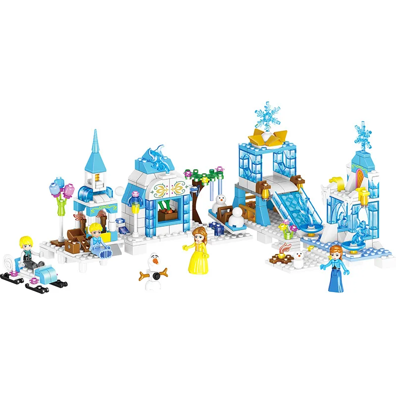 413 шт. детские строительные блоки игрушка Совместимость с legoingly city friends для