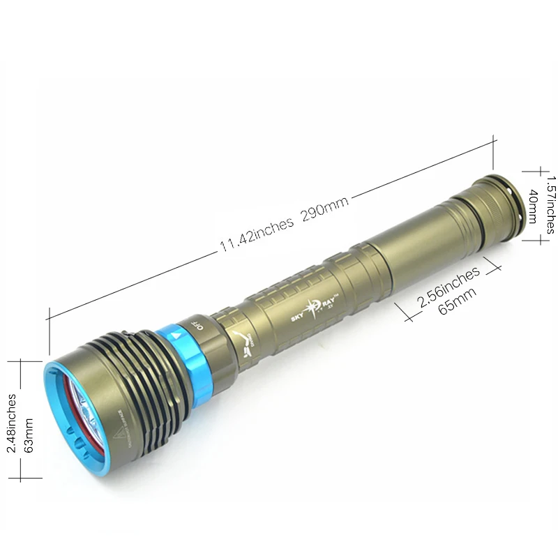 200 м Водонепроницаемый 14000LM XM L L2 светодиодный Фонари Дайвинг фонарик лампы|torch