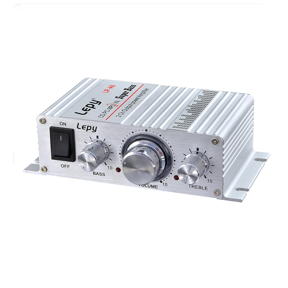 Lepy Авто Мото MP3 MP4 Hi-Fi стерео аудио мини усилитель 12V 2A | Электроника