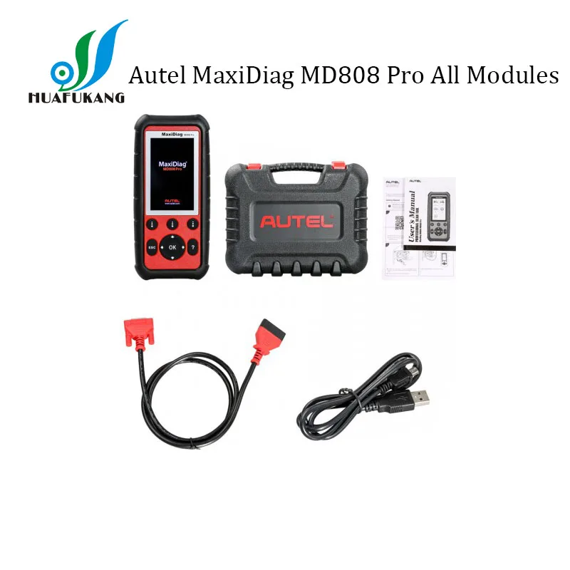 Autel MaxiDiag MD808 Pro считыватель кодов всех модулей (MD802 All + MaxicheckPro) с специальными