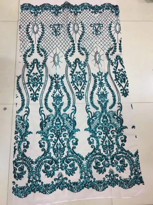 Блестящая ткань с блестками и вышивкой 5 цветов ярдов | Дом сад