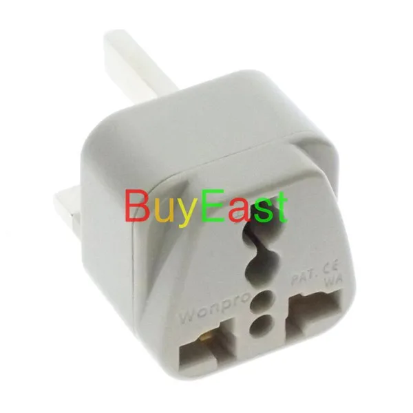 2 X WONPRO UK/Ireland/Malaysia/Singapore дорожный адаптер AC Power Plug Convert World Plug|plug ac|plug ac powerplug power |