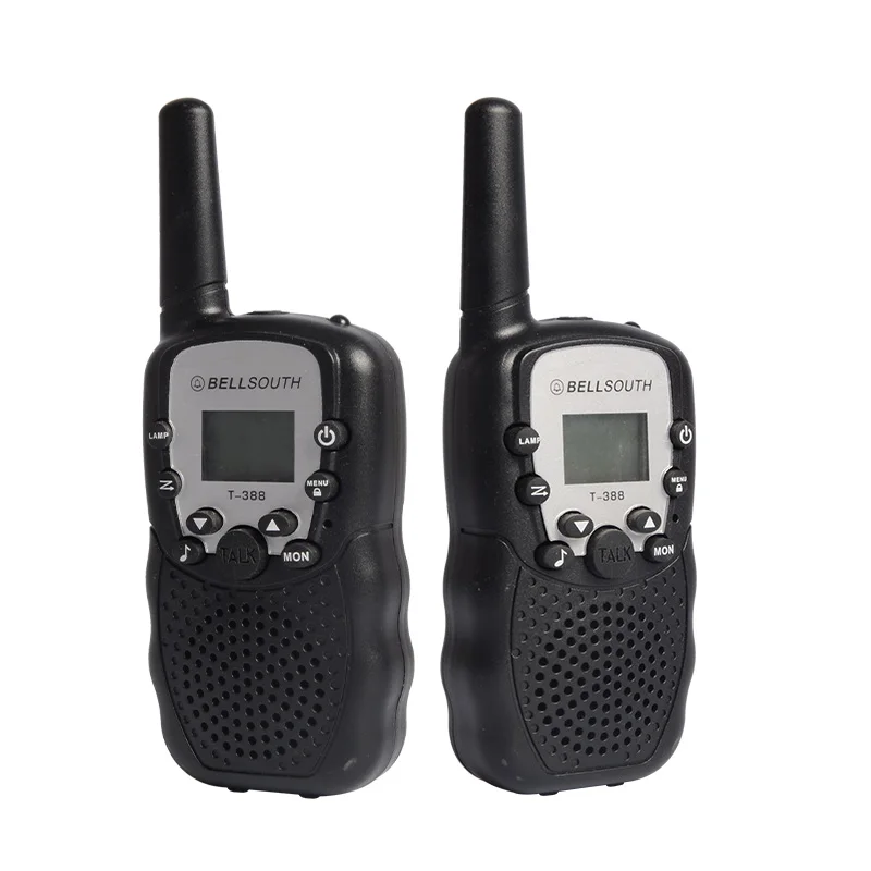 2 шт./лот мини рация детское радио T-388 0 5 Вт UHF 462-467 МГц ПМР Портативное