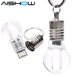 Бесплатная доставка, лампочка-брелок, 4 ГБ, 8 ГБ, 16 ГБ, 32 ГБ, 64 ГБ светильник Светодиодная Лампочка, USB флеш-накопитель, брелок