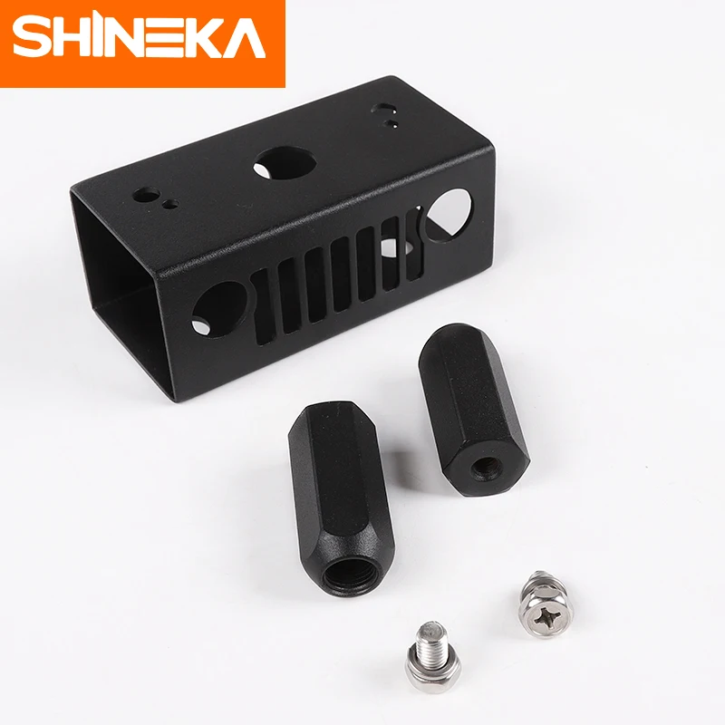 Колпаки для лампы SHINEKA ABS автомобильный светильник с высоким тормозом, кронштейн расширенной конфигурации, аксессуары для стайлинга автомобилей для Jeep Wrangler JL