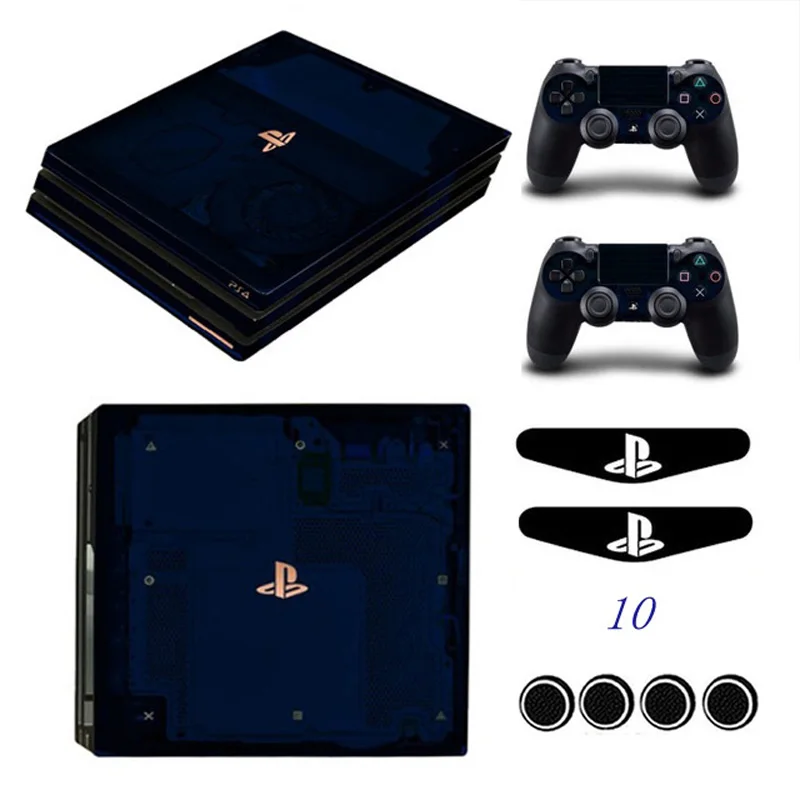 Для Playstation 4 PS4 PRO SLIM консоли и контроллера новые Ограниченная серия Наклейки Скины