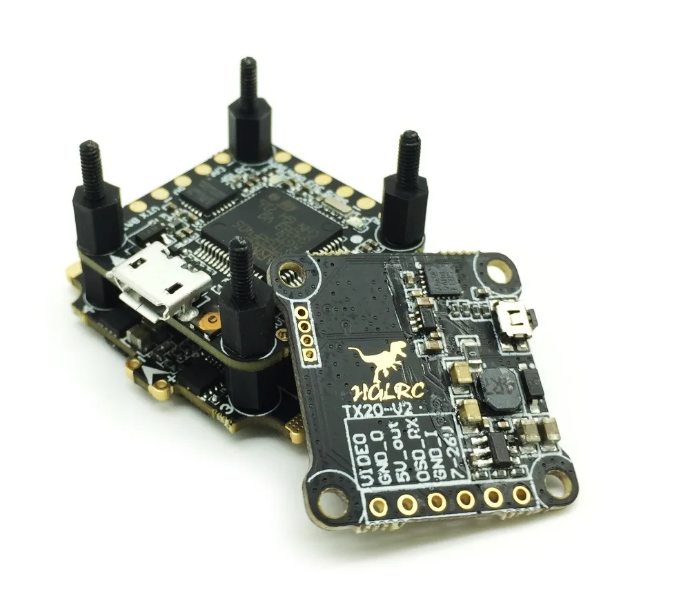 HGLRC XJB F438 TX20.V2 ELF DSHOT игровые джойстики летать башня BS38A VTX для 100 110 130 Квадрокоптер
