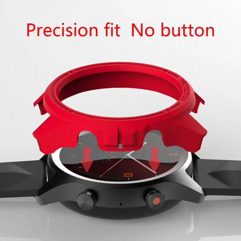 Anti-Scratch Shockproof Hard PC Protective Case Cover Shell for Ticwatch C2 Smart Watch Sports Accessories