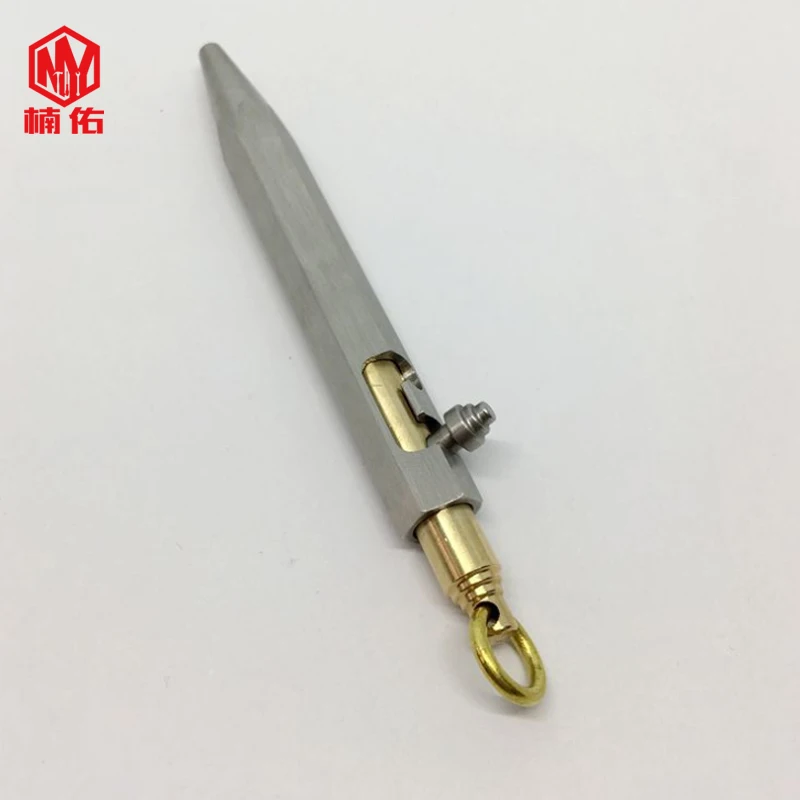 EDC болт типа Шестигранная тактическая ручка из нержавеющей стали минималистичный дизайн аварийное Выживание Удобная пишущая шариковая ручка