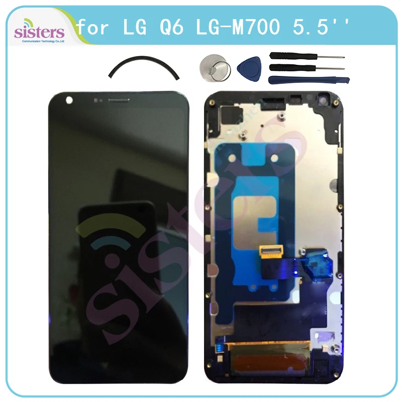 ЖК дисплей для LG G6 M700 экран M700A M700Y сенсорный дигитайзер в сборе замена