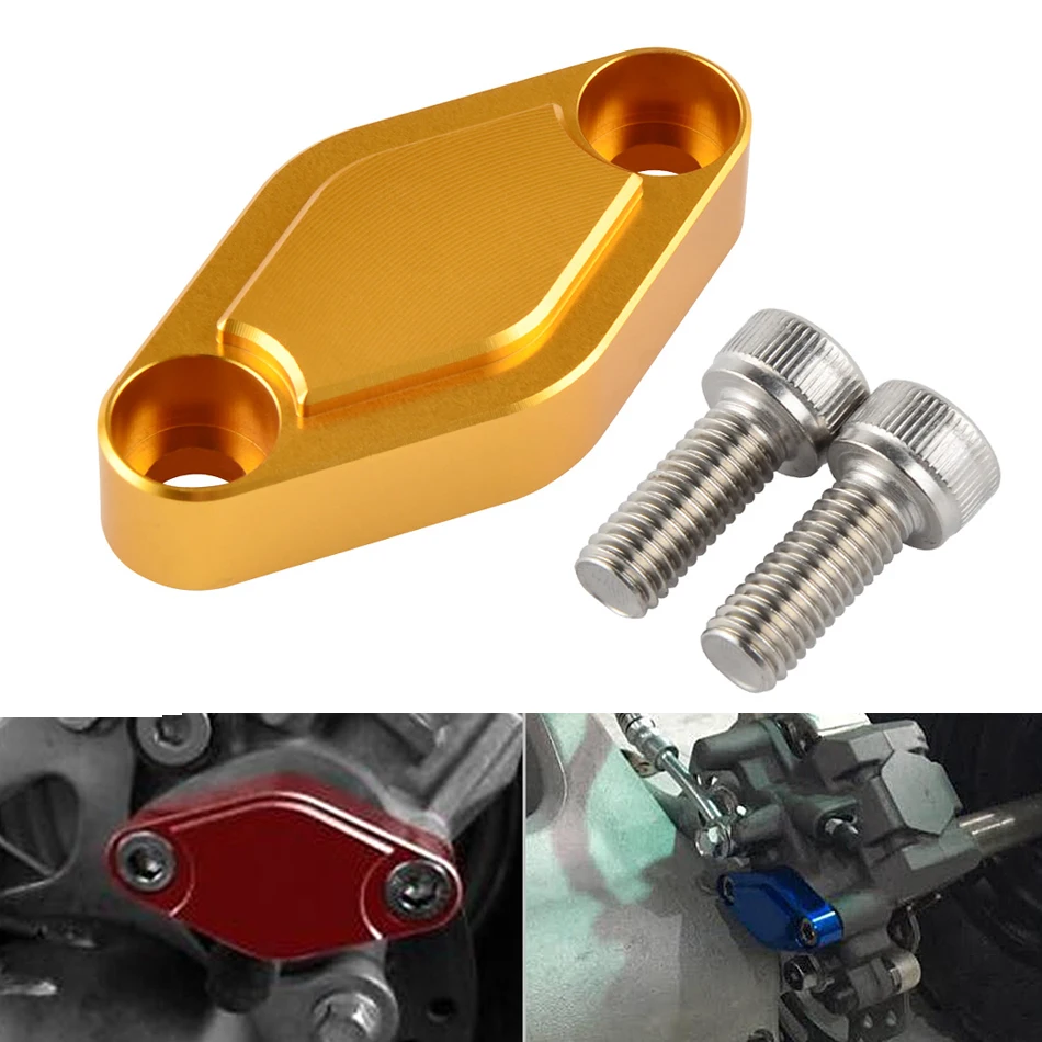 

ATV Parking Brake Block Off Plate For Suzuki LTZ Kawasaki KFX 400 450 For Honda TRX 300EX 400EX 450R For Yamaha Raptor 125 250