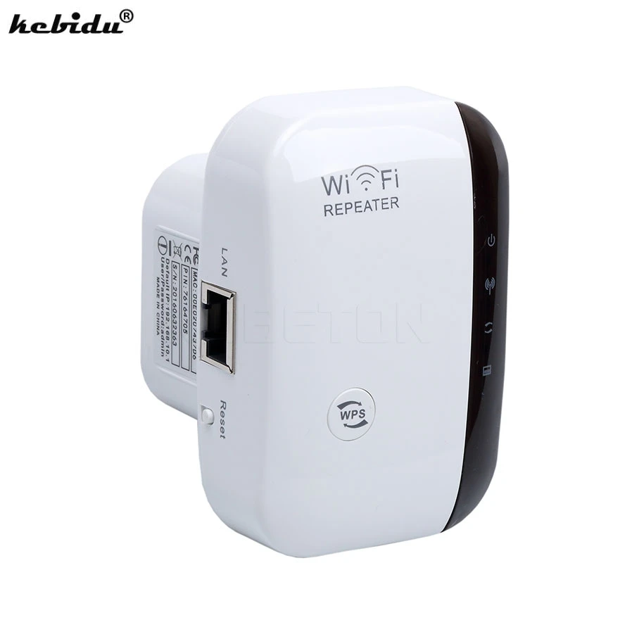 Kebidu 1 шт. беспроводной N Wifi ретранслятор 802.11N/B/G сетевой маршрутизатор 300 Мбит/с