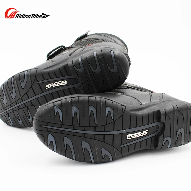 Нескользящие мотоциклетные ботинки для езды на мотоцикле гоночные | Автомобили и