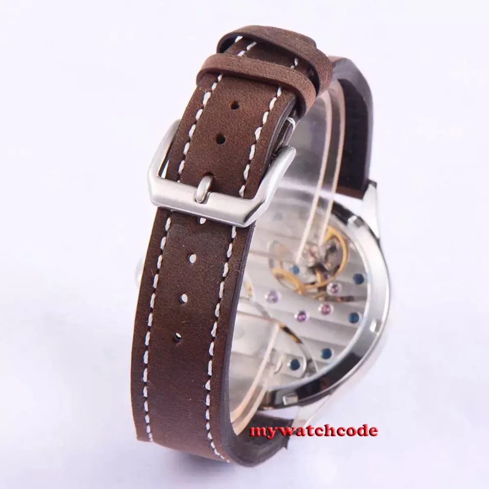 Мужские часы с ремешком в виде коровы 44 мм|mens watches hong kong|watch aquamarinemens watch bands |