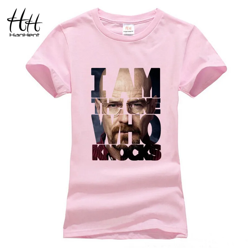 Hanhent Breaking Bad Heisenberg Модные женские футболки Топы брендовые хлопковые с коротким
