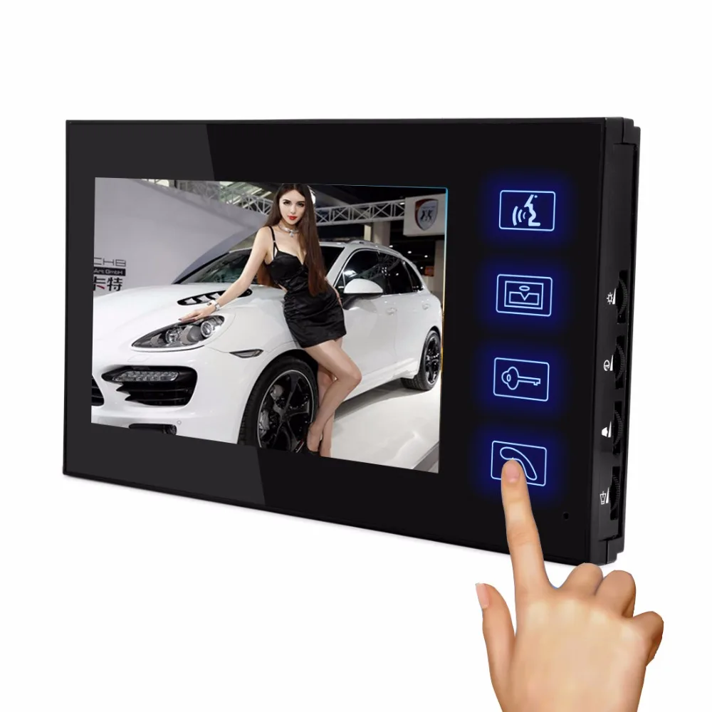 SmartYIBA 7 "Водонепроницаемый RFID карты доступа видео Portero IR CUT камера телефон двери