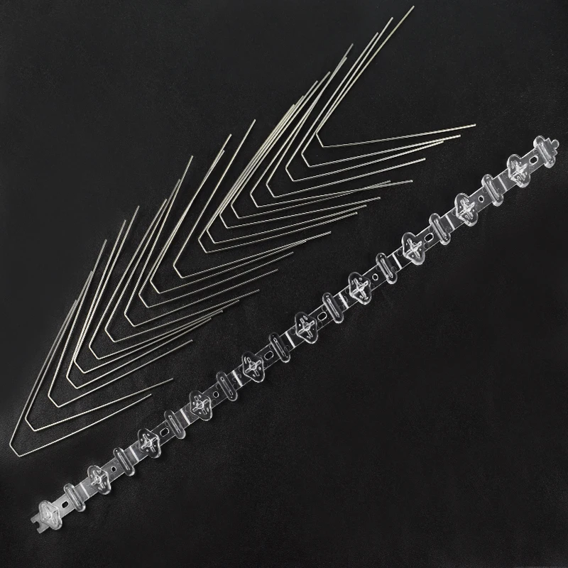1 м Нержавеющая сталь отпугиватель птиц шипы для отпугивания голубей репеллент