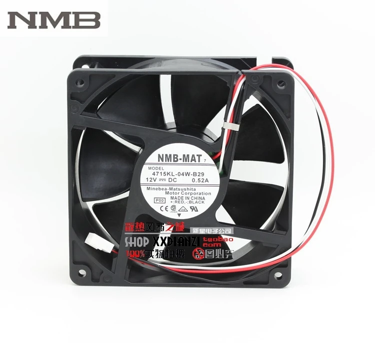 Для NMB 4715KL 04W B29 12038 12 см 120 мм DC В 0 5 А трехпроводный инвертор скорости сервера
