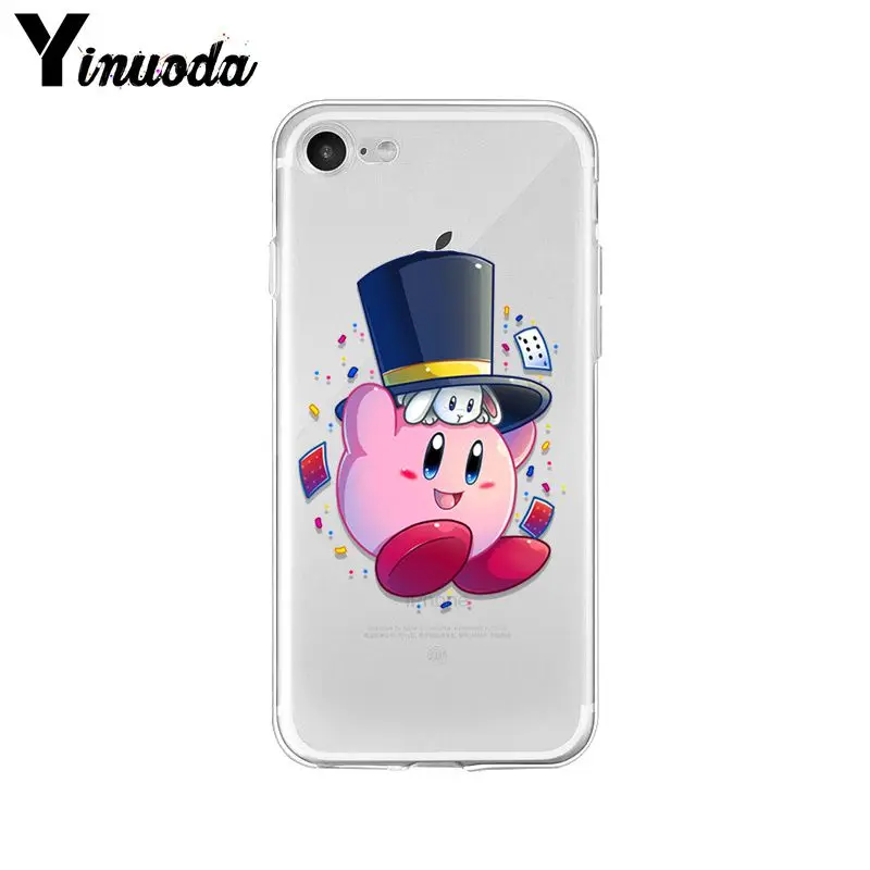 11pro MAX Kirby Pattern резиновые мягкие Аксессуары для телефонов чехол iPhone 8 7 6 6S Plus X XS max 10 5