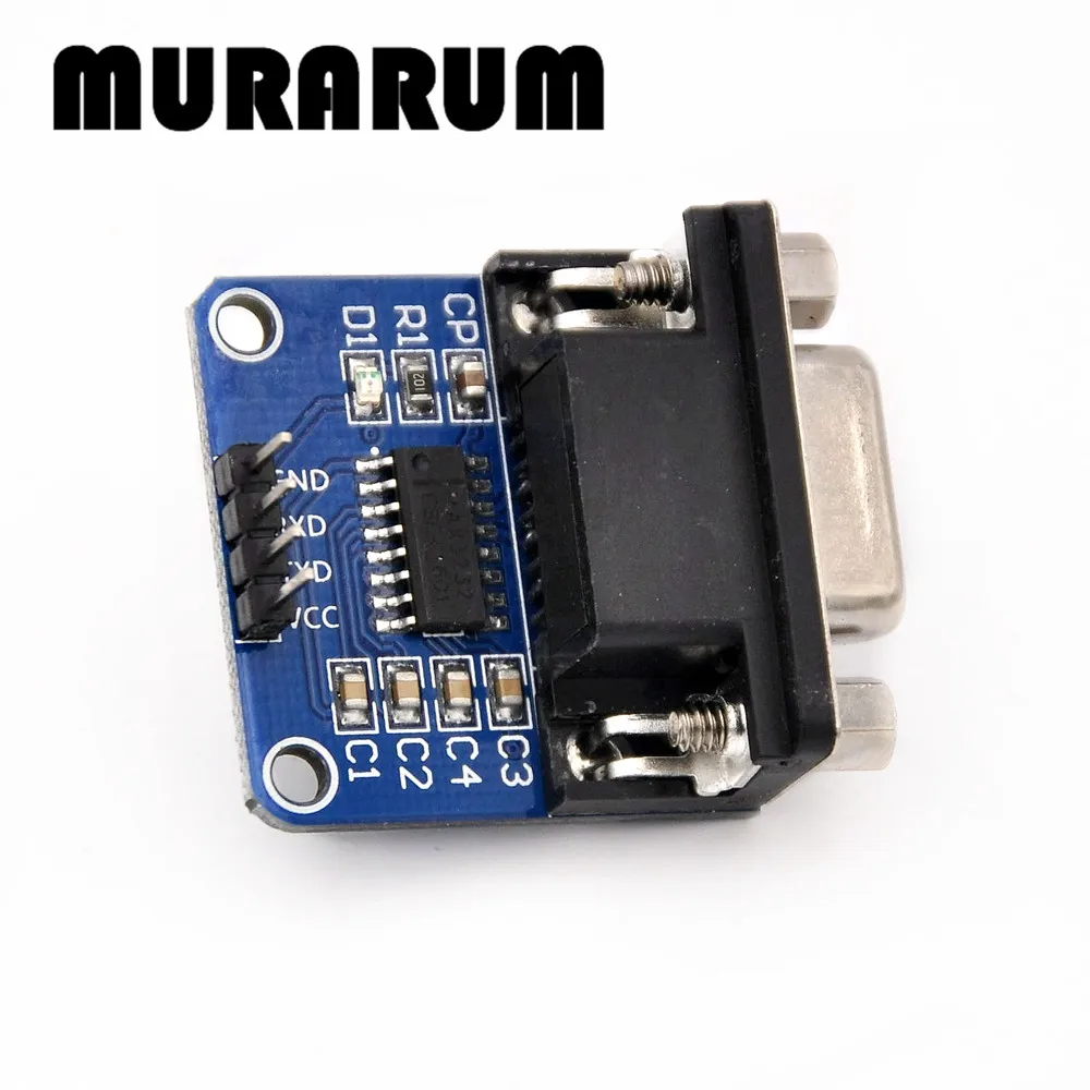 86025 10 шт./лот MAX3232 Последовательный Порт RS232 для TTL Конвертер Модуля Разъем DB9 MAX232 |