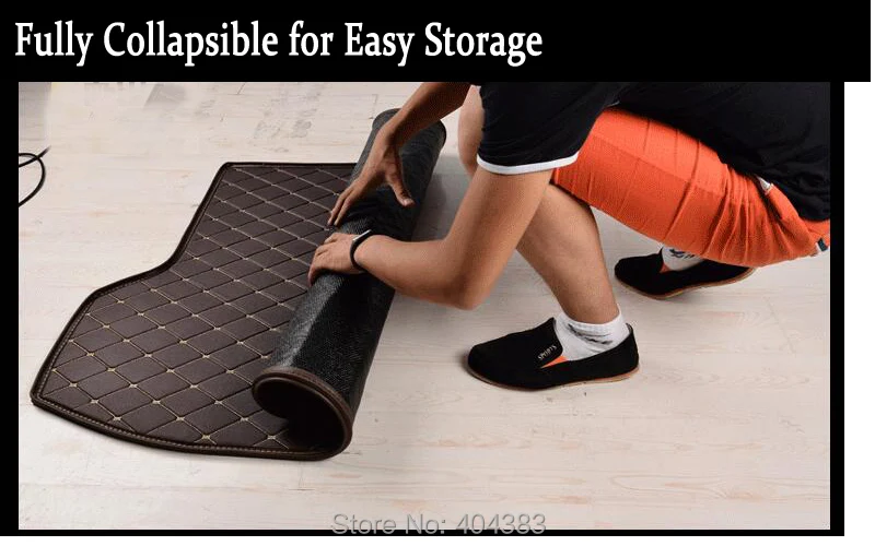 

Accessories fit car trunk mat for Audi A1 A4 A6L A42 S3 Q3 Q5 Q5 3D car-styling heavy duty all weather tray carpet cargo liner