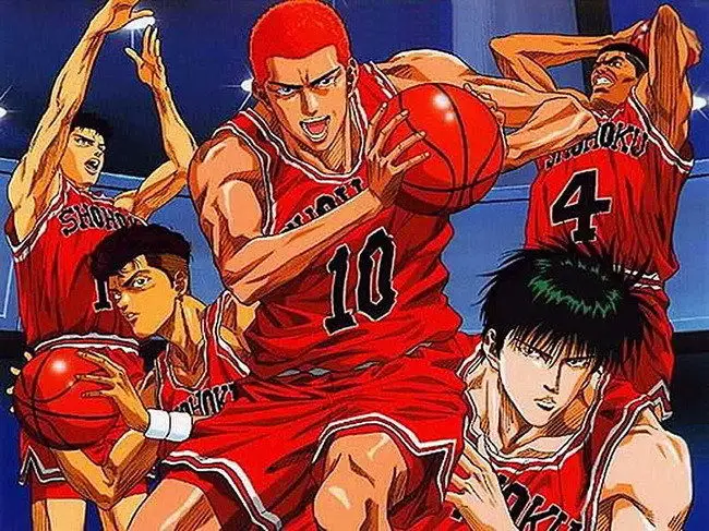 004 Слэм Dunk-спортивная серия манга Постер японского аниме 19x14 дюймов | Дом и сад