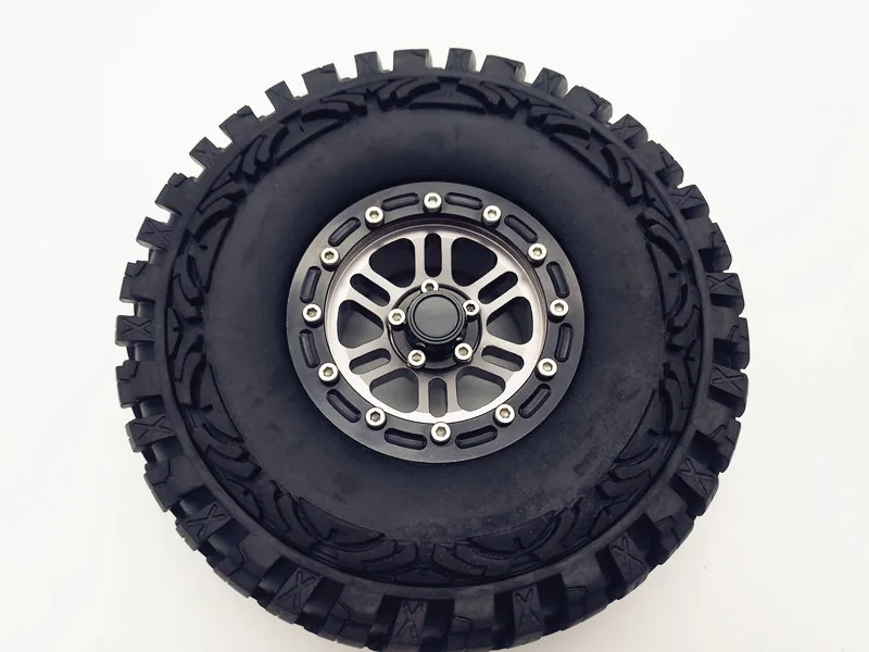 4 шт. 1 9 "шины для обода колеса Beadlock 1/10 RC Rock Crawler Axial SCX10 90035 90022 90046 90047 RC4WD D90 D110 TF2 Traxxas