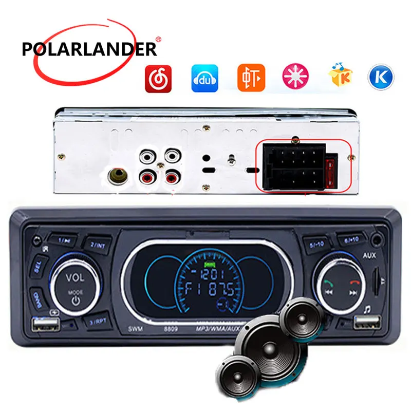 1 Din аудио стерео MP3 плеер SD карта td автомобильное радио USB AUX FM дистанционное