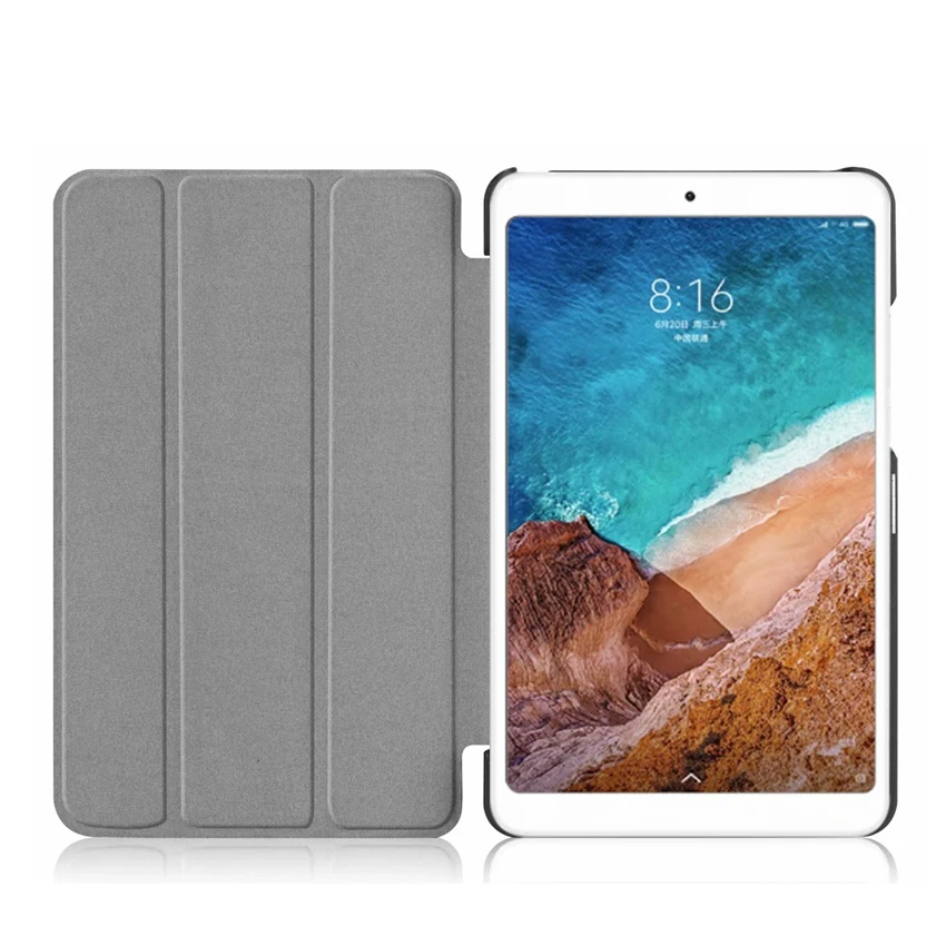Чехол для планшета Mipad4 MiPad 4 чехол из искусственной кожи 8 дюймов Смарт сна Fundas Xiaomi