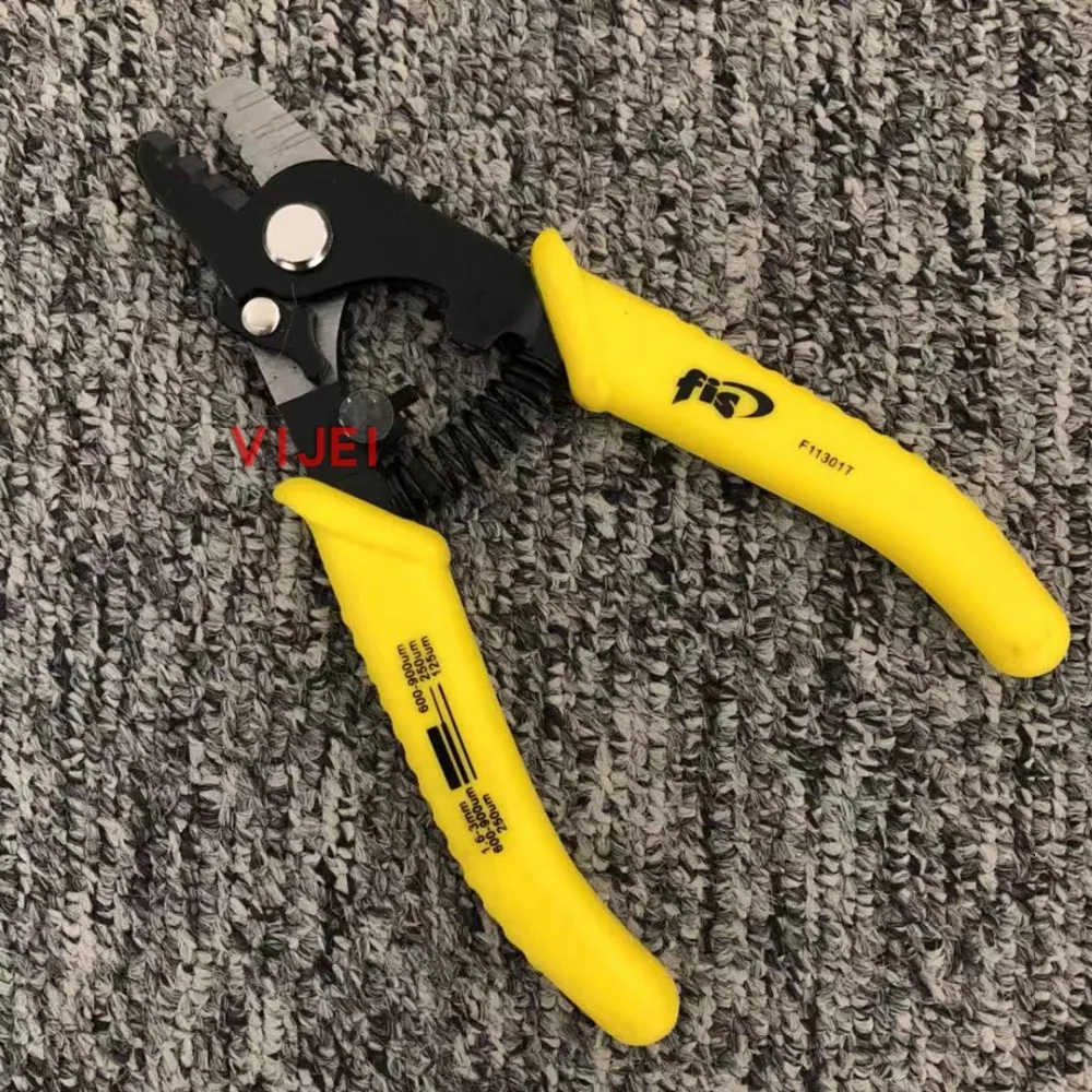 F11301T клещи для снятия изоляции F11301T F11301T FIS три отверстия волоконно-оптический Стриппер Миллер для зачистки проводов