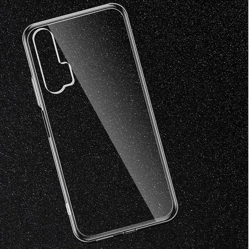 Чехол для Huawei Honor 20 Pro матовый и прозрачный тонкий ТПУ силиконовый мягкий