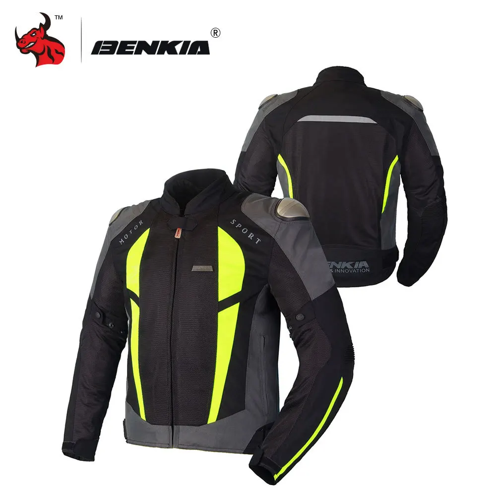 HDF JW68 BENKIA JW68 мотоциклетные гоночные куртки Мужская куртка для верховой езды Защитная байкерская куртка для езды на весну, лето, осень - Цвет: HDF JW68