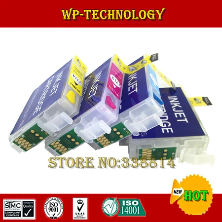 Пустой Запасной картридж костюм для T1711 T1714 Epson XP 103 33 203 207 303 306 403 с чипом