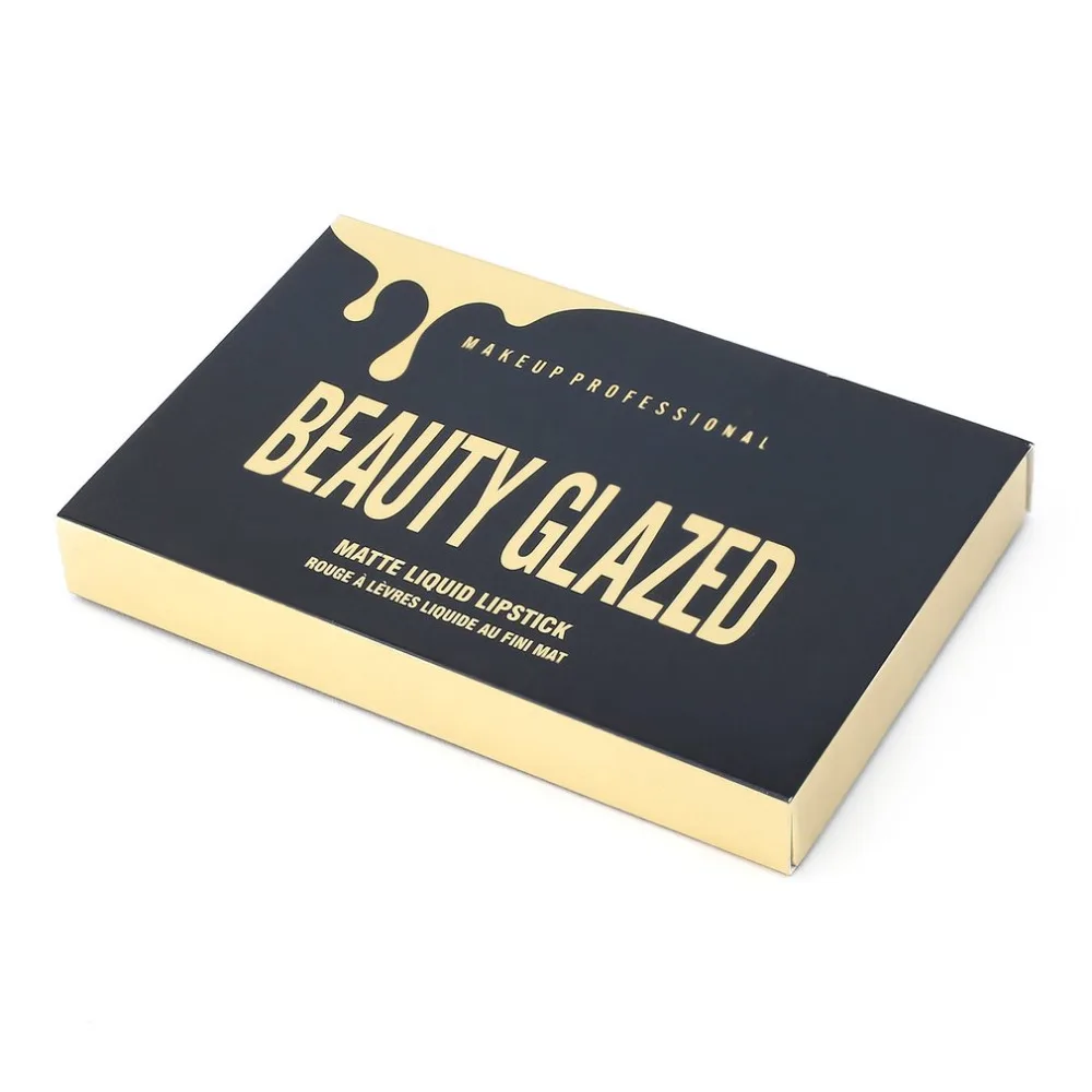 BEAUTY GLAZED 6 шт./компл. жидкая помада блеск для губ профессиональный макияж матовая