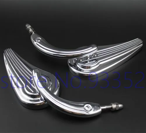 Алюминиевые зеркала для Harley Dyna Glide Street Bob Softail Blackline Roadster Sportster 883 1200 V-Rod