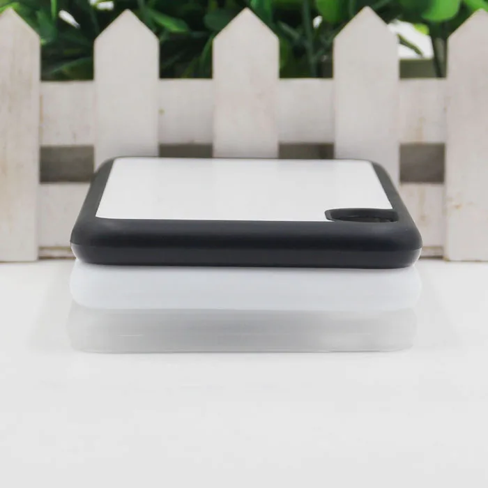 Wtsfwf DIY 2D сублимационная Резина TPU + PC пустой чехол для iphone xs max с алюминиевыми