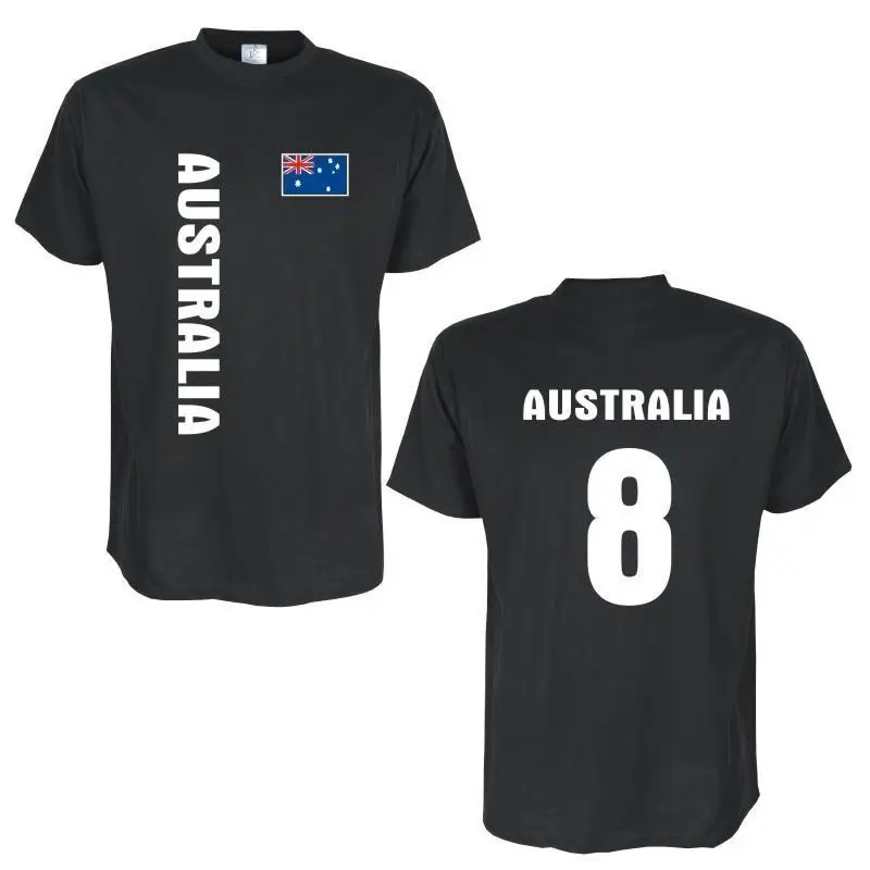 

2019 Hot sale Free shipping T-Shirt AUSTRALIEN (Australia) Countries flag shirt with back number Tee shirt