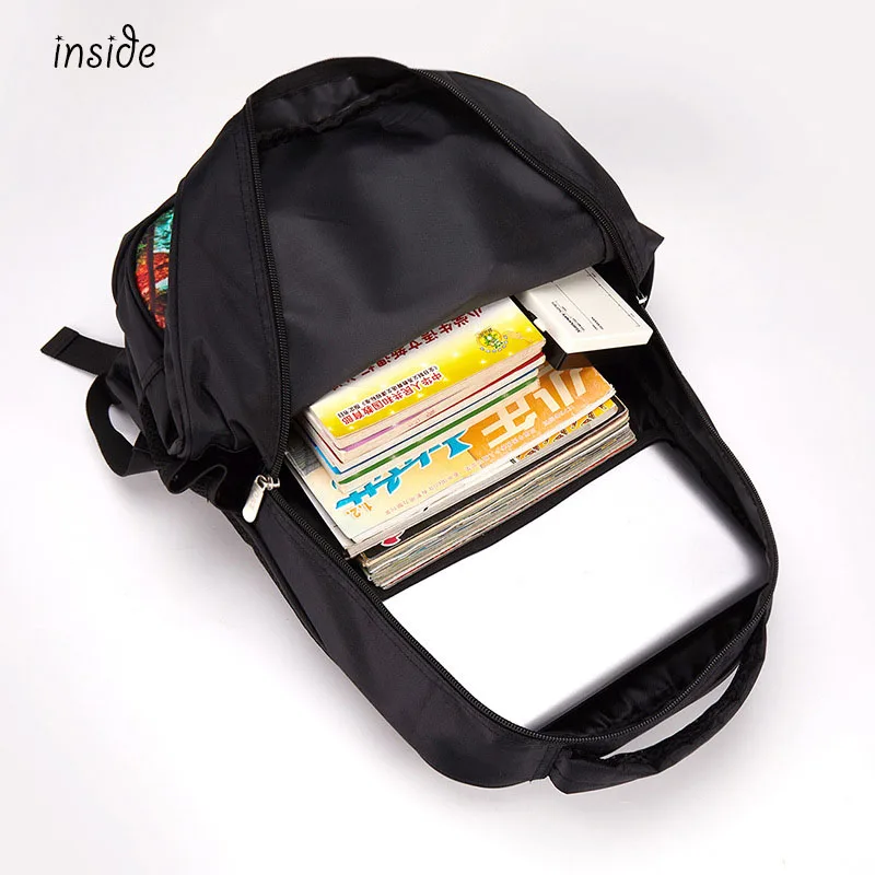 Луобиванг Рюкзак "Волк" с принтом космической звездной ночи для подростковых мальчиков и девочек, книжная сумка, школьная сумка