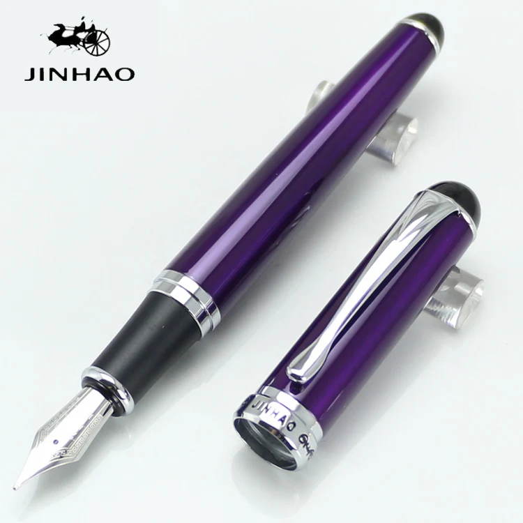JINHAO 750 ручка деловые и письменные принадлежности фиолетовый серебряный