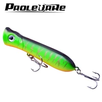 1pcs 8 cm 11 5g popper fishing lure isca artificial fishing hard bait crankbait pencil floating wobblers topwater tackle