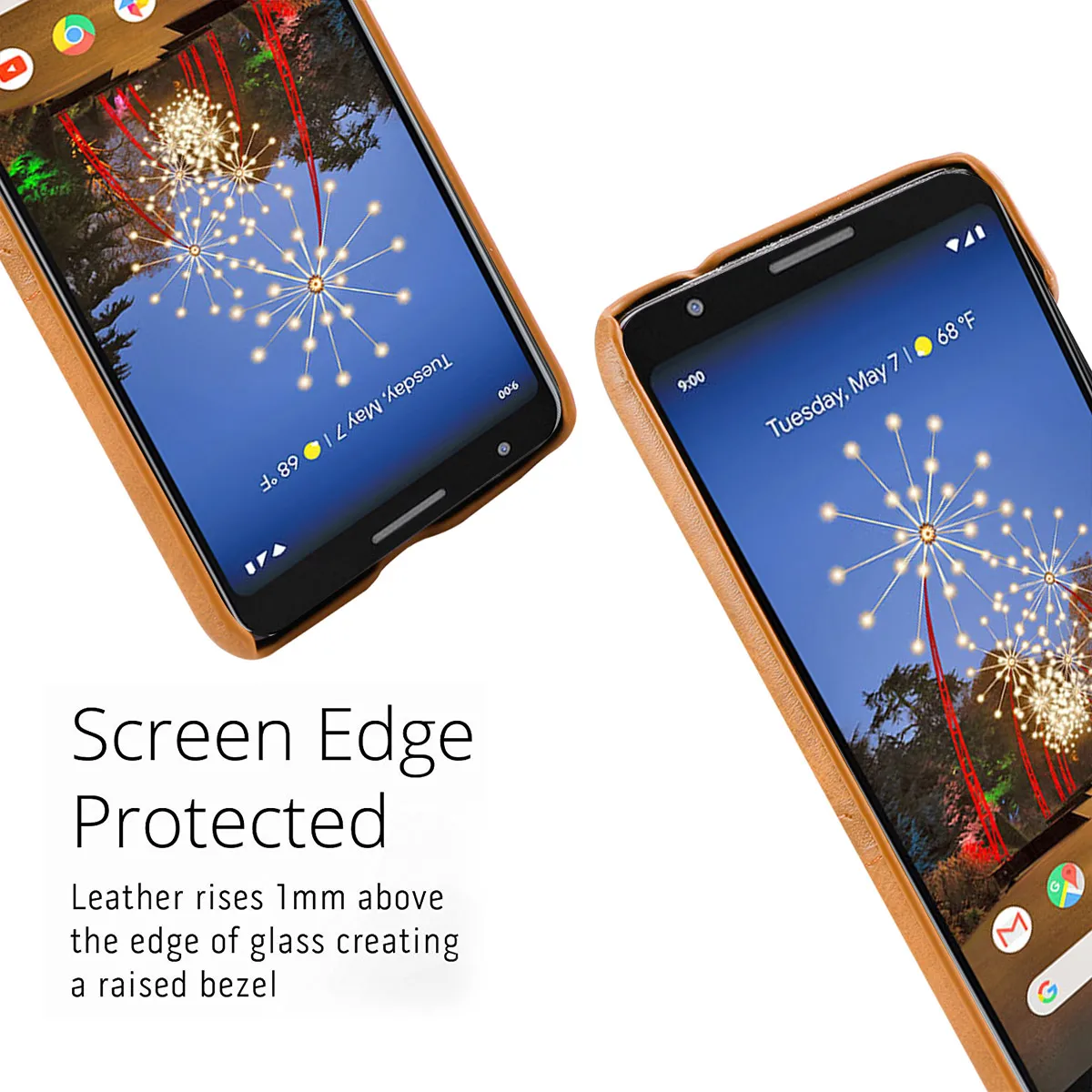 Для Google Pixel 3A 3A XL чехол Ретро телячья кожа из искусственной кожи тонкий ПК Жесткий Чехол для Google Pixel 3 3 XL 2 XL 4 чехол с отделениями для карт