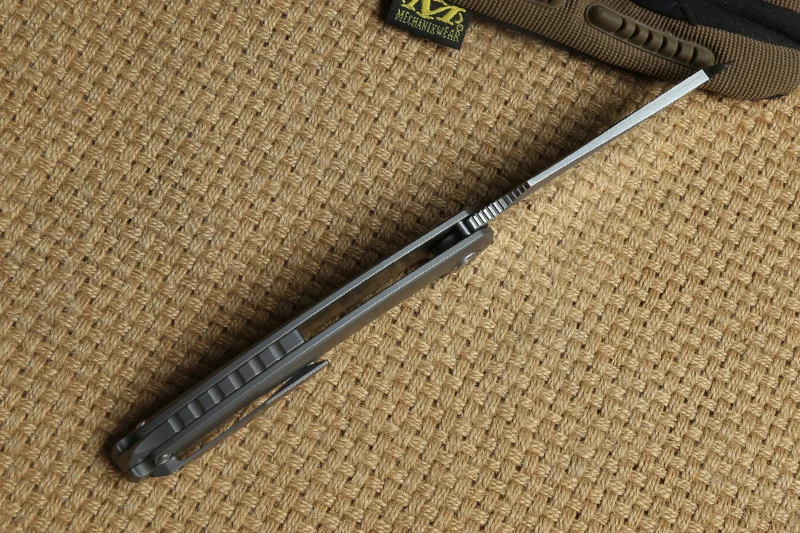 Два солнца TS27 D2 лезвие Flipper ball brearing складной нож титановые походные охотничьи