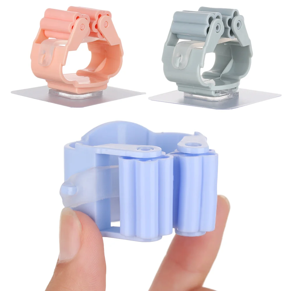 Настенный держатель для швабры 1 шт. вешалка кухонной щетки самоклеящаяся полка