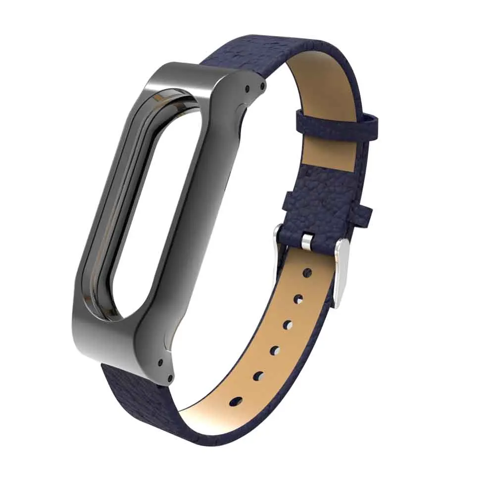 Ремешок на запястье Lenther Mi Band 3 ремешок Correa для Xiaomi Miband умный фитнес трекер браслет