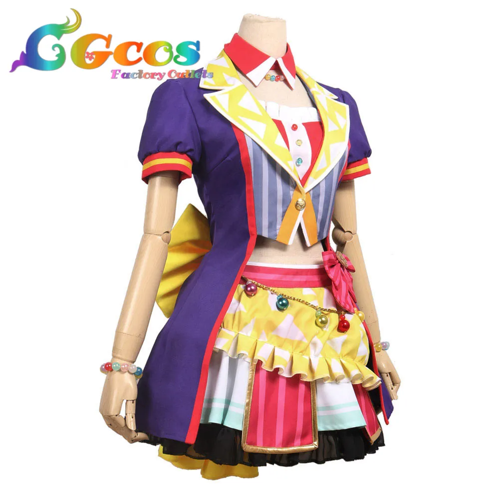 CGCOS Бесплатная доставка Косплей Костюм COS BanG Dream! Здравствуйте HappyWorld 2 е платье Kokoro