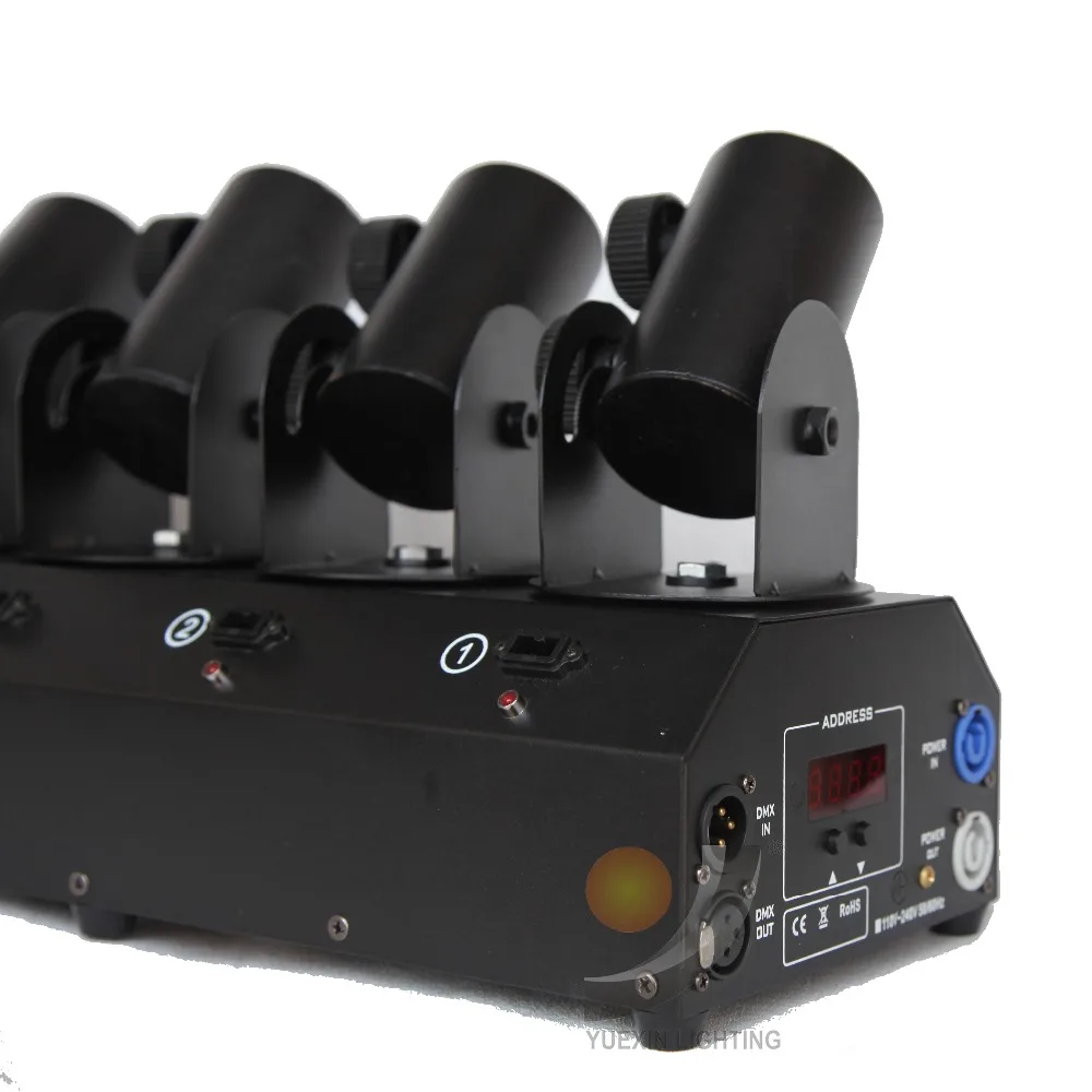 4 головная электрическая машина для конфетти cannon Shot Paper Cut диско сцены DJ свадебной