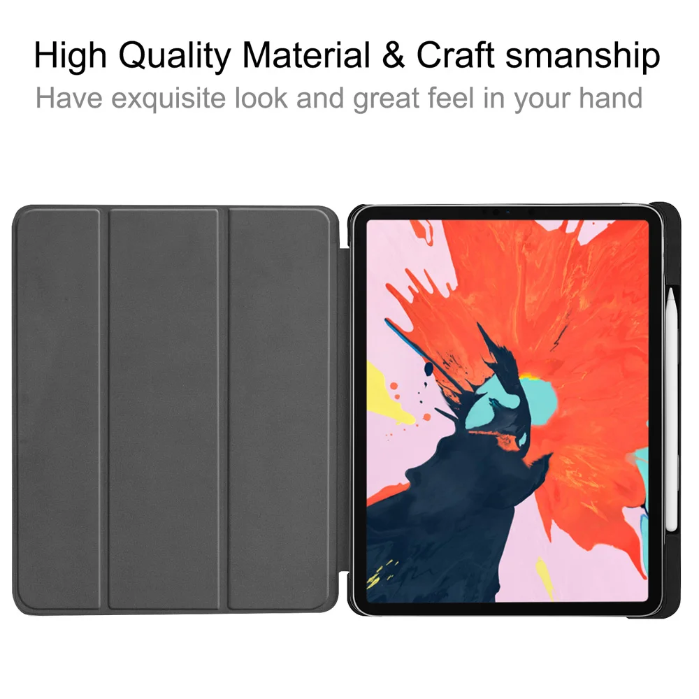 Чехлы из искусственной кожи с рисунком в виде ручки для Apple iPad Pro 12 9 2018 чехол