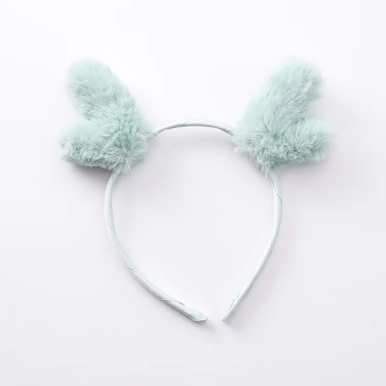 Korean Cute Girls Plush Headband Cat Ears Hair Band Antler Hairband Accessories Children Headwear Head HairBands | Детская одежда и