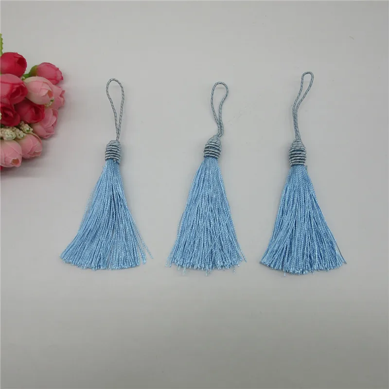 YY-tesco 50PC/lot 14CM Tassel DIY Pendant Jewelry Bracelet Key Making Fringe Trim Craft Tassels Sewing Accessories | Дом и сад